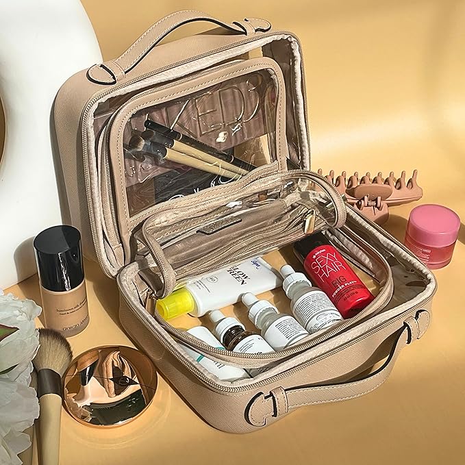 JAZD Clear Makeup Bag Toiletry Bag - Image 3