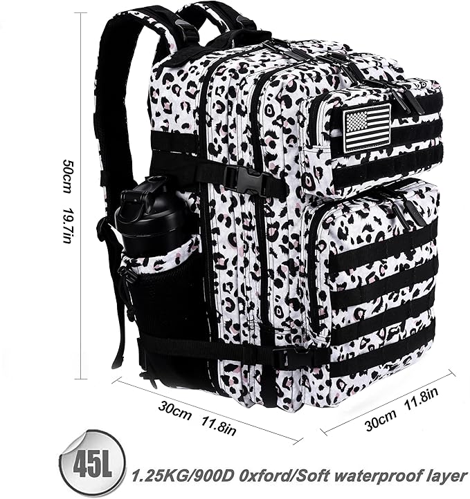 LHI Military Tactical Backpack for Men and Women 45L Army 3 Days Assault Pack - Image 3