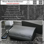 6 watch case box for travel and display organizer - Image 5