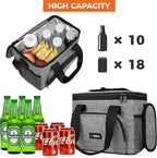 OPUX Soft Cooler Bag, Insulated Collapsible Lunch Cooler Bag - Image 2