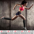 CHARMKING Compression Socks for Women & Men Circulation 15-20 mmHg is Best - Image 2