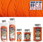 TOUGH-GRID 550 Paracord Rope Nylon Parachute Cord, Made in USA Survival Kit - Image 2