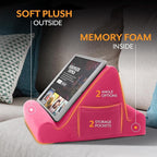 Brookstone, Memory Foam Lap Desk Tablet Holder, Holds Phones, E-Book Readers - Image 5