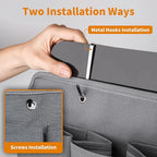 RV Shoe Pockets 6 Large Pockets Heavy Hanging Bedside Storage Organizer - Image 7