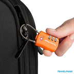 TravelMore 10 Pack TSA Approved Travel Combination Cable Luggage Locks - Image 6