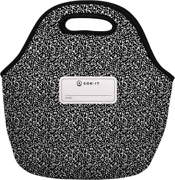 Sok It LunchTote Zippered Bag Insulated Neoprene Caddy by SokIt