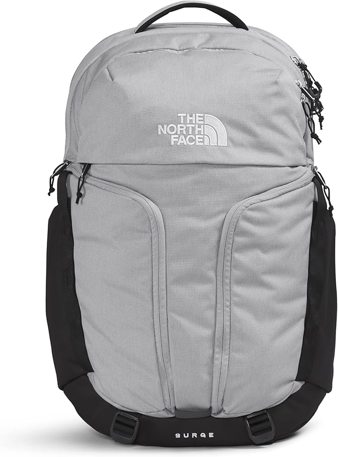 The North Face Surge Commuter Laptop Backpack, Meld Grey Dark Heather/TNF Black by THENORTHFACE