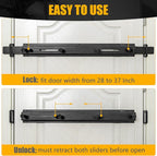 Door Bar Lock - Patented Door Barricade Security Bar - Home Safety Improvement - Image 3