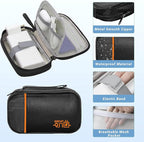 Electronics Organizer, Travel Cord Organizer Pouch, Portable Cable Organizer - Image 3