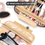 Travel Hanging Toiletry Bag for Women, Large Makeup Bag 8 Leak Proofing - Image 5