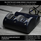 2 Watch Travel Case for Men – Watch Roll - Image 3