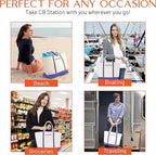 CB STATION Medium Classic Canvas Tote Bag - Image 7