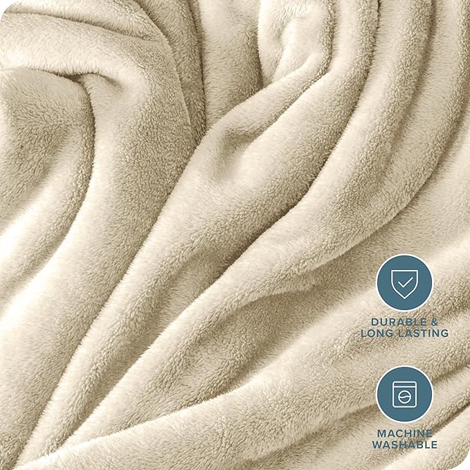 Bare Home Fleece Blanket - Image 5