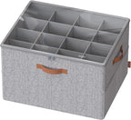 SONGMICS Shoe Organizer for Closet, Shoe Storage Bin, Fits 16 Pairs, Fabric by SONGMICSbySONGMICSHOME