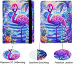 Passport Holder for Women and Men PU Leather Passport Cover for Travel - Image 2