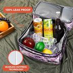 OPUX Lunch Box For Men Women, Insulated Large Lunch Bag Adult Work, Double - Image 5
