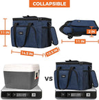 OPUX Soft Cooler Bag, Insulated Collapsible Lunch Cooler Tote - Image 5