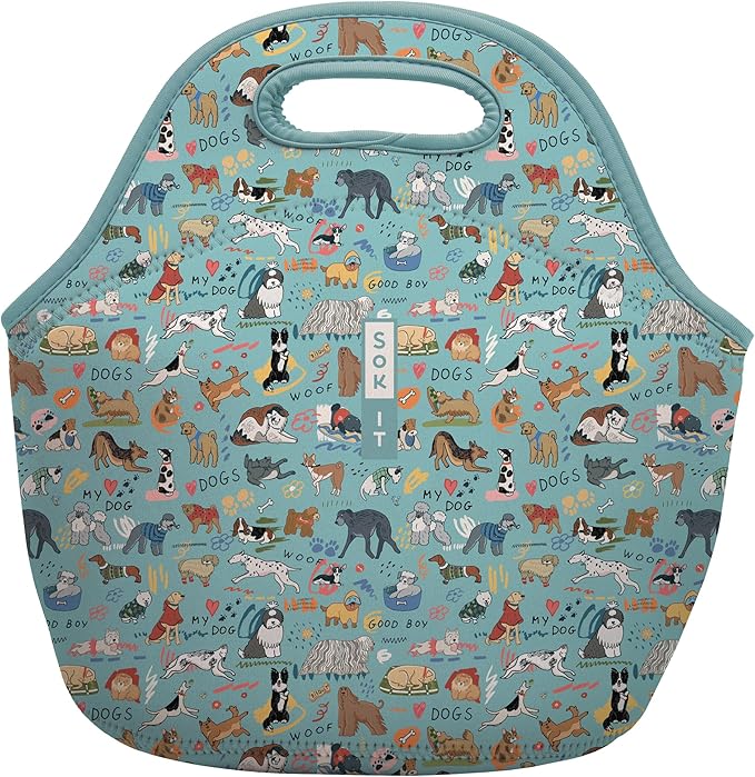 Sok It LunchTote Zippered Bag Insulated Neoprene Caddy by SokIt