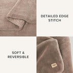 UGG Whitecap Plush Throw Blanket Fleece Lightweight Soft Throw - Image 3