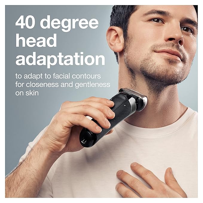 Braun Electric Razor for Men, Series 8 8467cc Electric Foil Shaver - Image 8