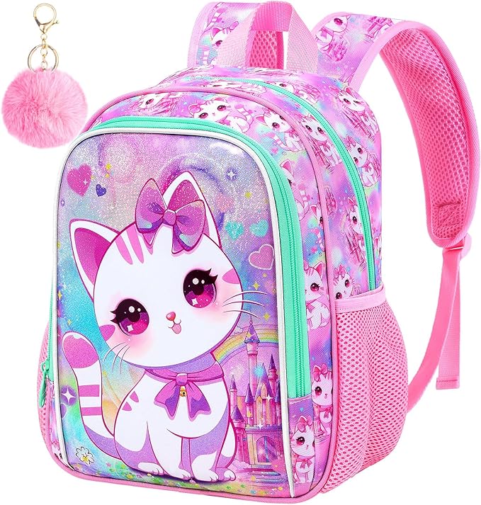 CCJPX Toddler Backpack for Boys Girls, Dinosaur Unicorn Cat Preschool Bookbag by CCJPX