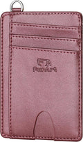 FurArt Slim Minimalist Wallet, Front Pocket Wallets, RFID Blocking, Credit Card by FurArt