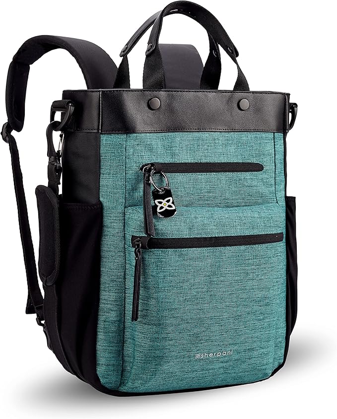 Sherpani Soleil, Anti Theft Convertible Backpack, 3 in 1 Tote Bag, Crossbody Bag by SHERPANI