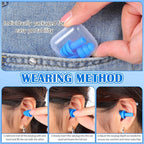 TrelaCo 100 Pairs Ear Plugs Bulk, NRR 29dB Reusable Silicone Ear Plugs - Image 5