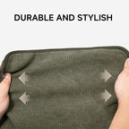 Canvas Expandable Duffle Bag for Men Traveling, Luggage Travel Bag Weekender - Image 8