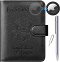 Airtag Passport Holder Cover Wallet RFID Blocking Leather Case Travel by PASCACOO