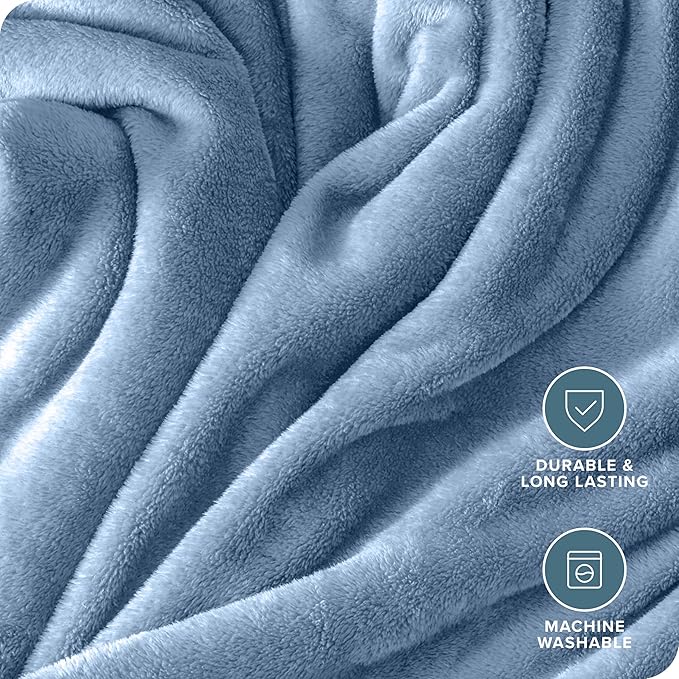 Bare Home Fleece Blanket - Image 5