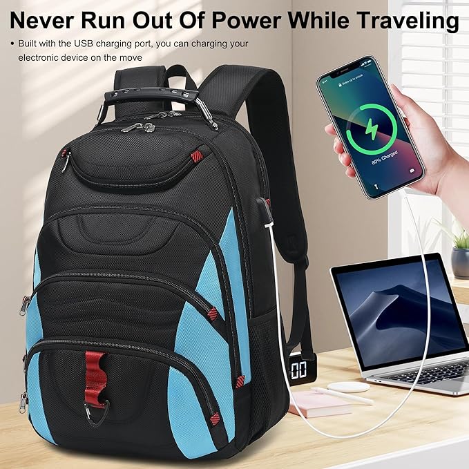 Boavan Laptop Backpack for men, 17.3 inch Laptop Bag - Image 7