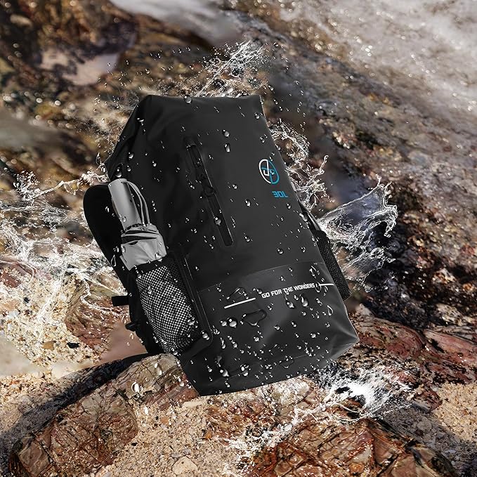 UPWELL 30L Waterproof Dry Bag Boating Backpack - Image 6
