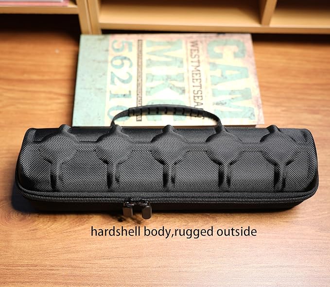 5 slots Hard watch travel case carry box display and Organizer, - Image 6
