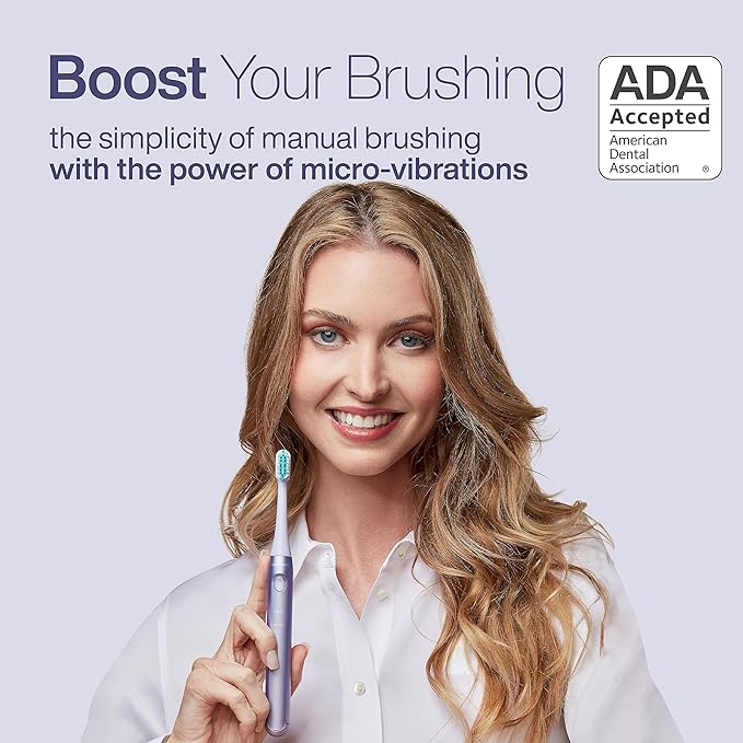 Aquasonic Icon ADA-Accepted Rechargeable Toothbrush | Magnetic Holder & Slim - Image 2