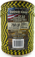 TOUGH-GRID 750 Paracord Rope Nylon Parachute Cord, Made in USA Survival Kit - Image 2