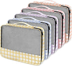 5 Pcs Packing Cubes for Suitcase Large Travel Cubes Carry on Luggage Organizer - Image 6