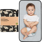 KeaBabies Portable Diaper Changing Pad, Easy Wipe Clean by KeaBabies