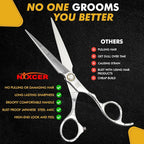 Professional Sword Hairdressing Scissors - 6.75" Precision Hair Cutting Scissors C440 Japanese Steel, Featuring Long-lasting Sharpness and an Exquisite Design