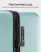 Trunk Luggage 22 Inch, Small Checked Luggage - Image 4