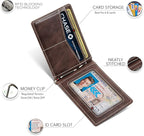 SERMAN BRANDS RFID Blocking Wallet Slim Bifold - Image 5