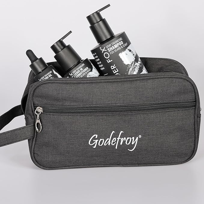 Godefroy Silver Fox Complete Men's Grooming Collection, Beard and Mustache Care - Image 4