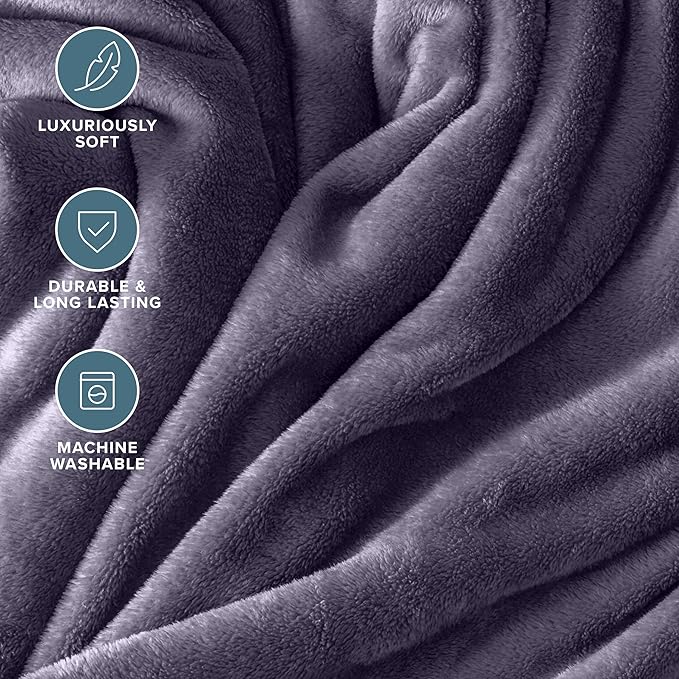 Bare Home Fleece Blanket - Image 4