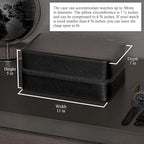 ROTHWELL 8 Watch Travel Case Storage Organizer - Image 3