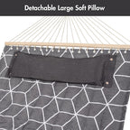 ANOW Double Hammock with Stand Included, 2 Person Hammock with Stand - Image 7