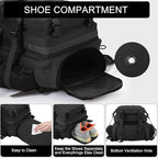 LHI Military Tactical Backpack for Men and Women 45L Army 3 Days Assault Pack - Image 2