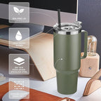 HASLE OUTFITTERS 40 oz Stainless Steel Tumbler - Image 4