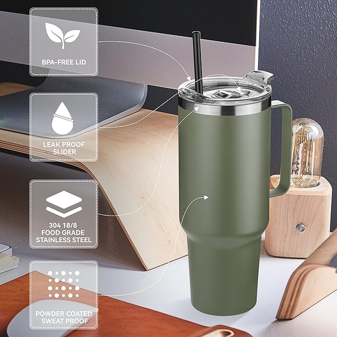 HASLE OUTFITTERS 40 oz Stainless Steel Tumbler - Image 4