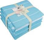 HILLFAIR Cotton Turkish Beach Towels, Quick Dry Lightweight Sand Free Peshtemal - Image 5