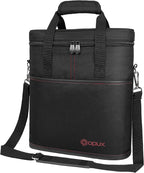 OPUX 3 Bottle Wine Carrier Tote, Insulated Leakproof Wine Cooler Bag, Wine by OPUX